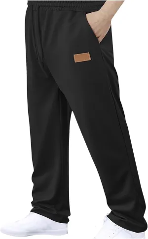 Mens Lightweight Hiking Pants Quick Dry Stretch Joggers for Running Workout Casual Elastic Waist Long Sweatpants