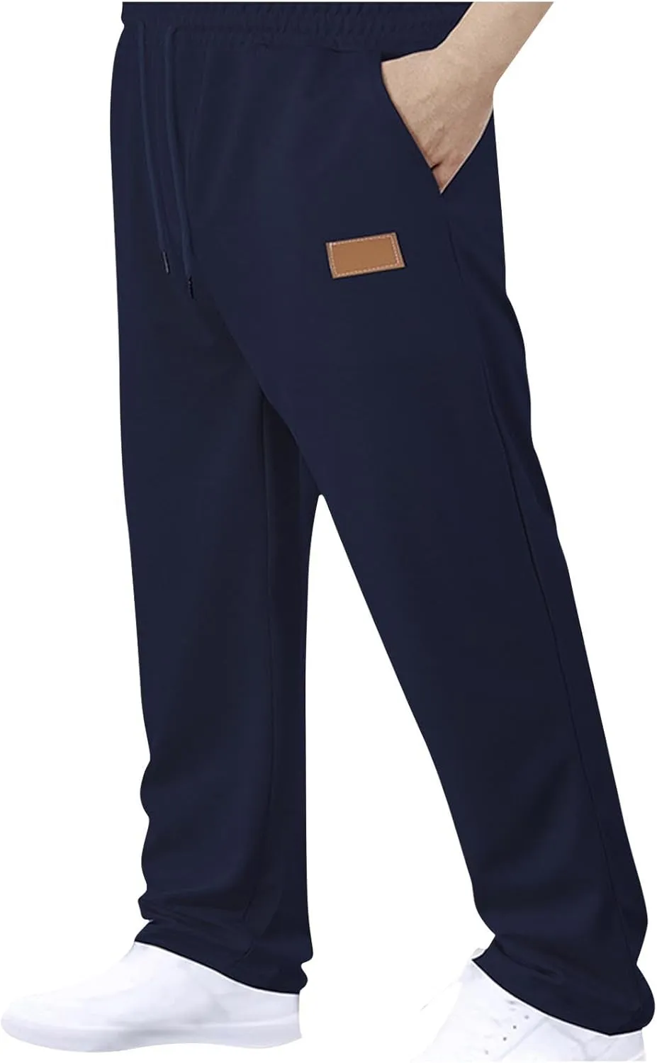 Mens Lightweight Hiking Pants Quick Dry Stretch Joggers for Running Workout Casual Elastic Waist Long Sweatpants