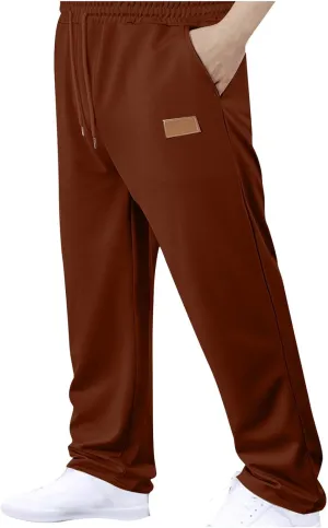 Mens Lightweight Hiking Pants Quick Dry Stretch Joggers for Running Workout Casual Elastic Waist Long Sweatpants