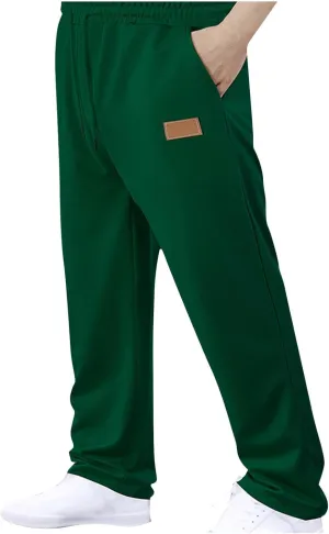 Mens Lightweight Hiking Pants Quick Dry Stretch Joggers for Running Workout Casual Elastic Waist Long Sweatpants