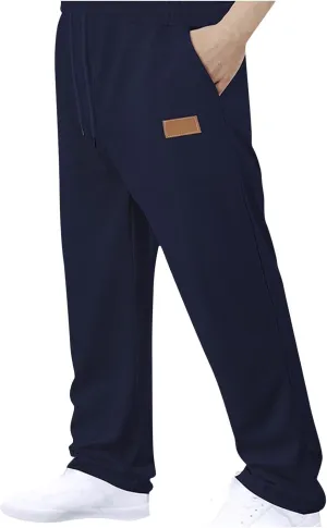 Mens Lightweight Hiking Pants Quick Dry Stretch Joggers for Running Workout Casual Elastic Waist Long Sweatpants