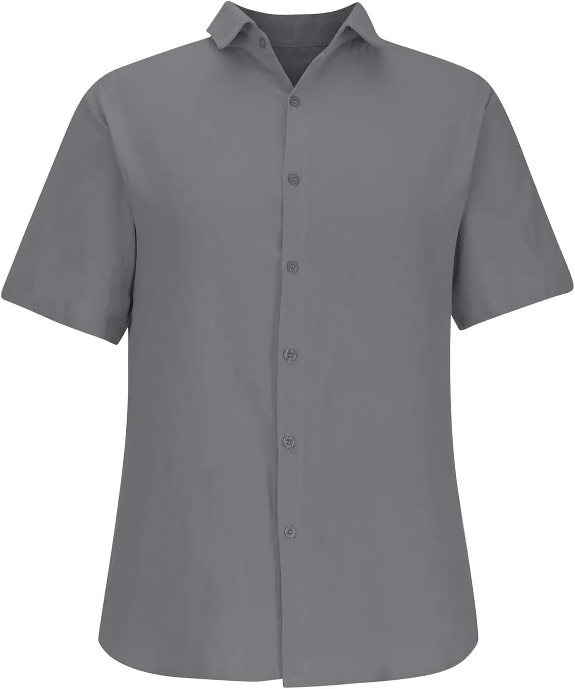 Mens Linen Shirt 2024 Summer Casual Short Sleeve Button Down Beach Lightweight Tshirt Hawaiian Vacation Shirts Outfit