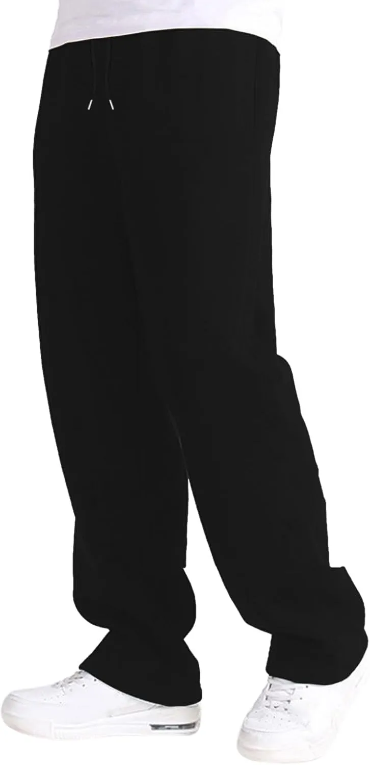 Mens Sweatpants Joggers, Joggers for Men, Men's Fleece Athletic Sweatpants for Men Loose Fit Active Sweatpants with Pockets