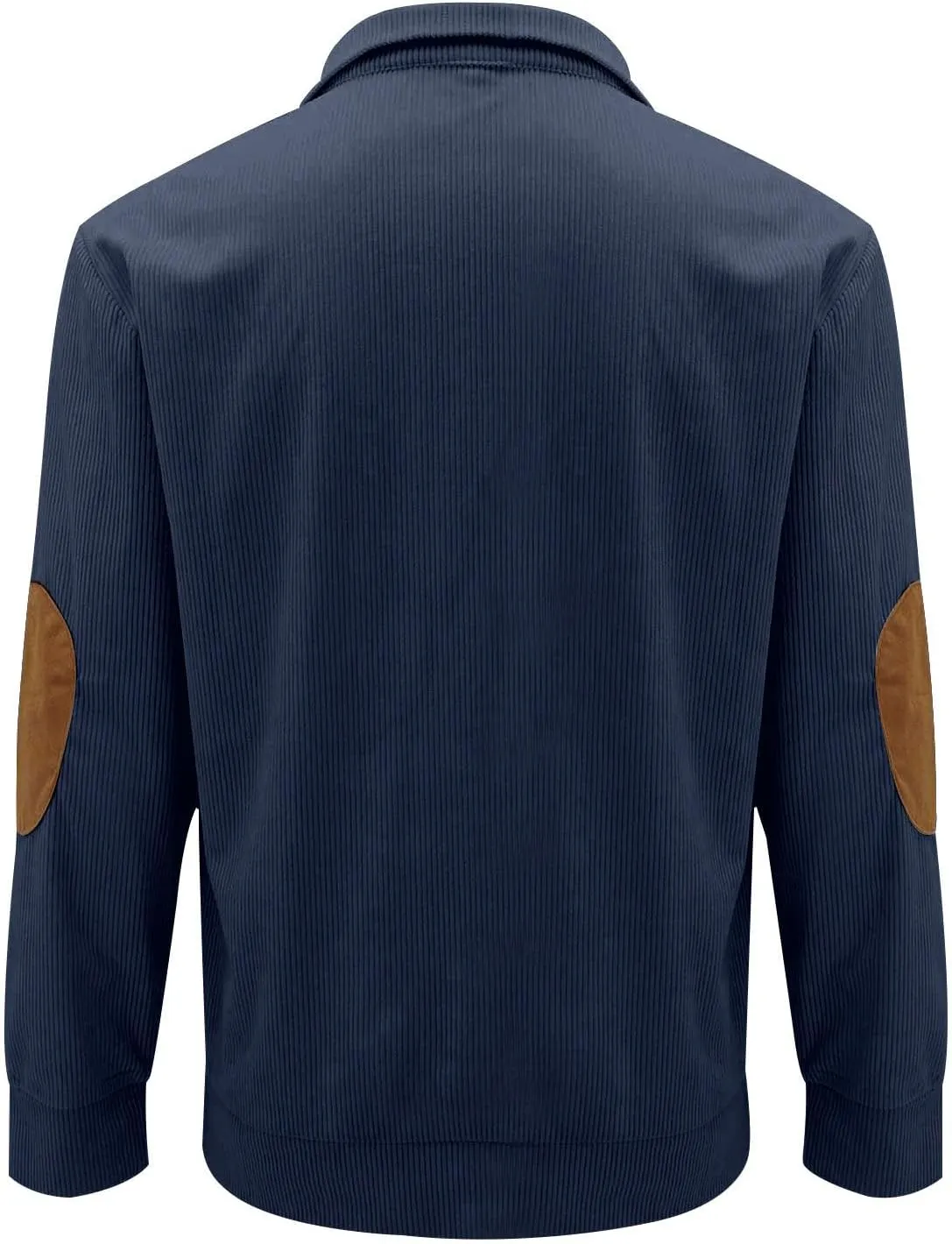 Mens Sweatshirt Button Collar Pullover Hoodies Casual Long Sleeve Crewneck Sweatshirts Lightweight Big and Tall Hoodie