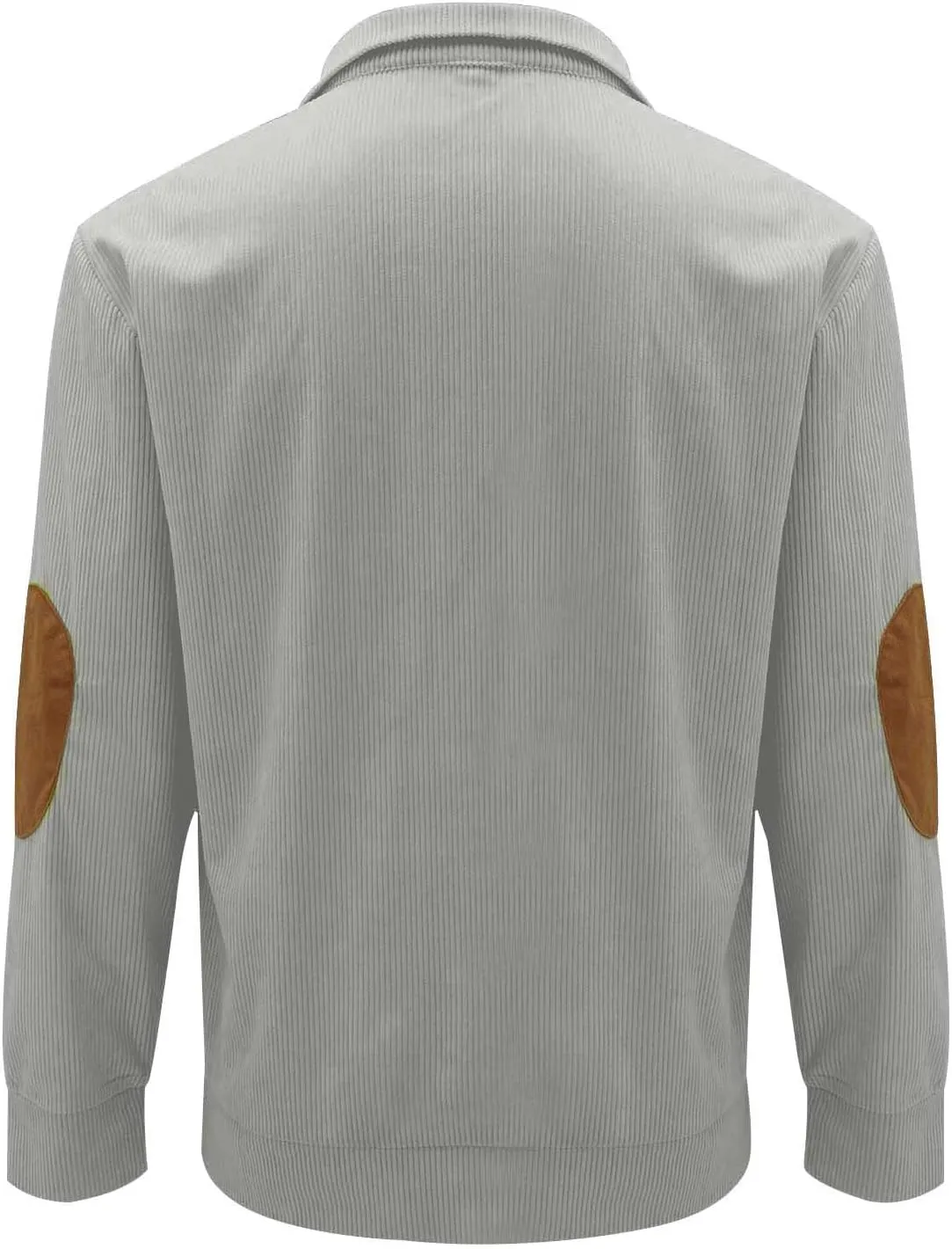 Mens Sweatshirt Button Collar Pullover Hoodies Casual Long Sleeve Crewneck Sweatshirts Lightweight Big and Tall Hoodie