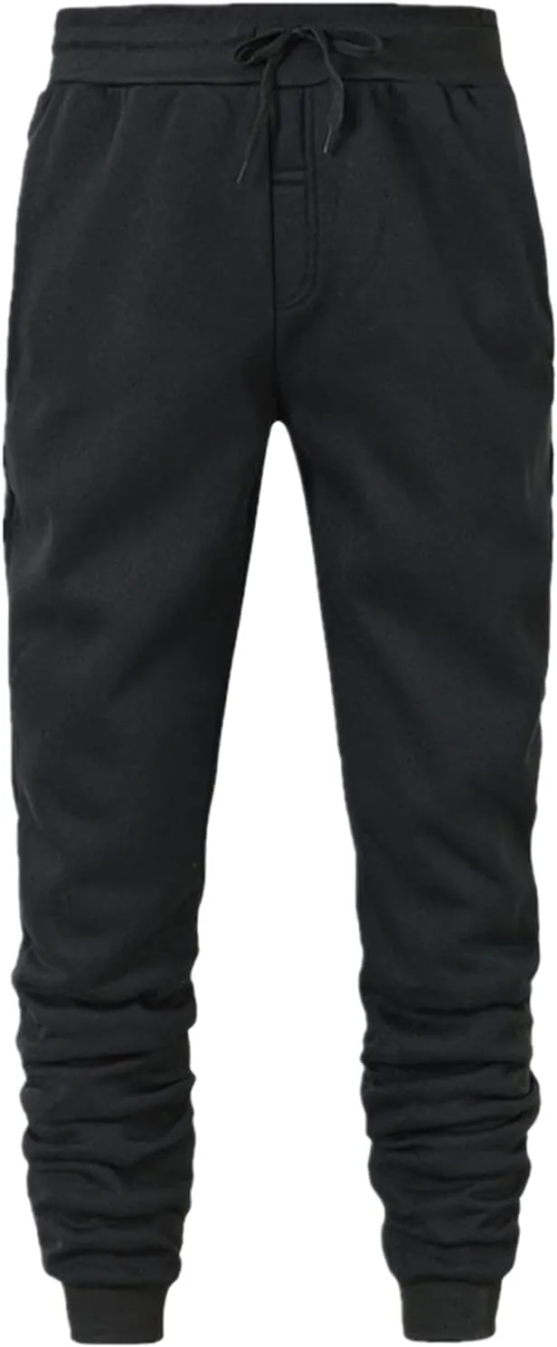 Mens Sweatsuits 2 Piece Set Cotton Tracksuit Hoodies and Sweapants Set with Pockets Fleece Jogging Suits Plus Size Sweat Suit