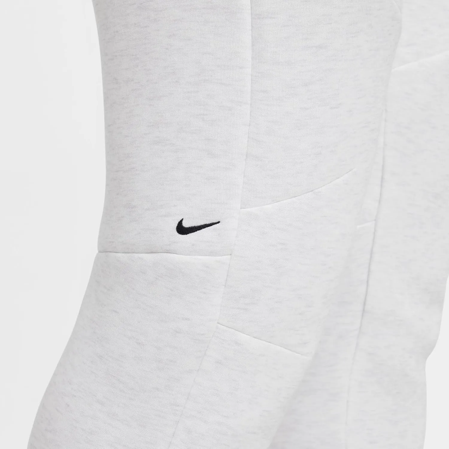 Nike Tech Men's Fleece Joggers (HV0959-051, Birch Heather/Black)