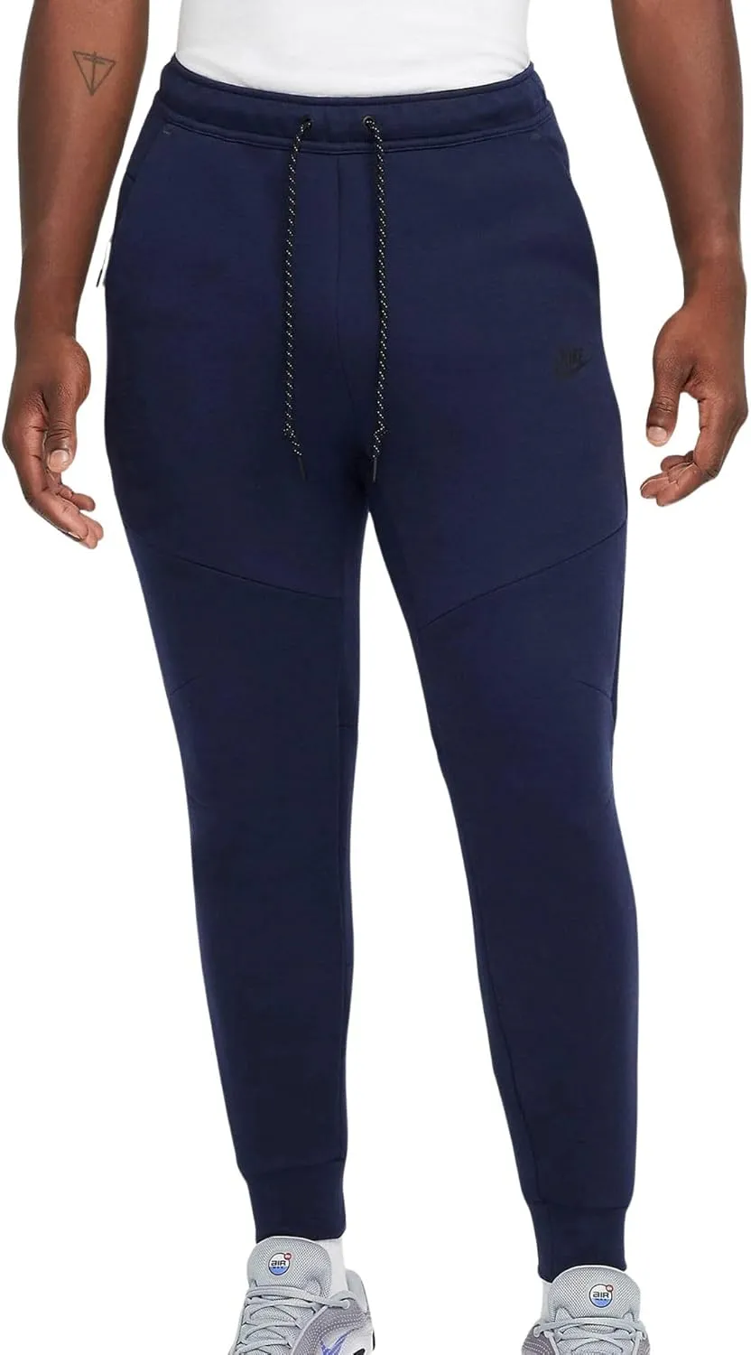 Nike Tech Men's Fleece Joggers (HV0959-451, Obsidian/Black)