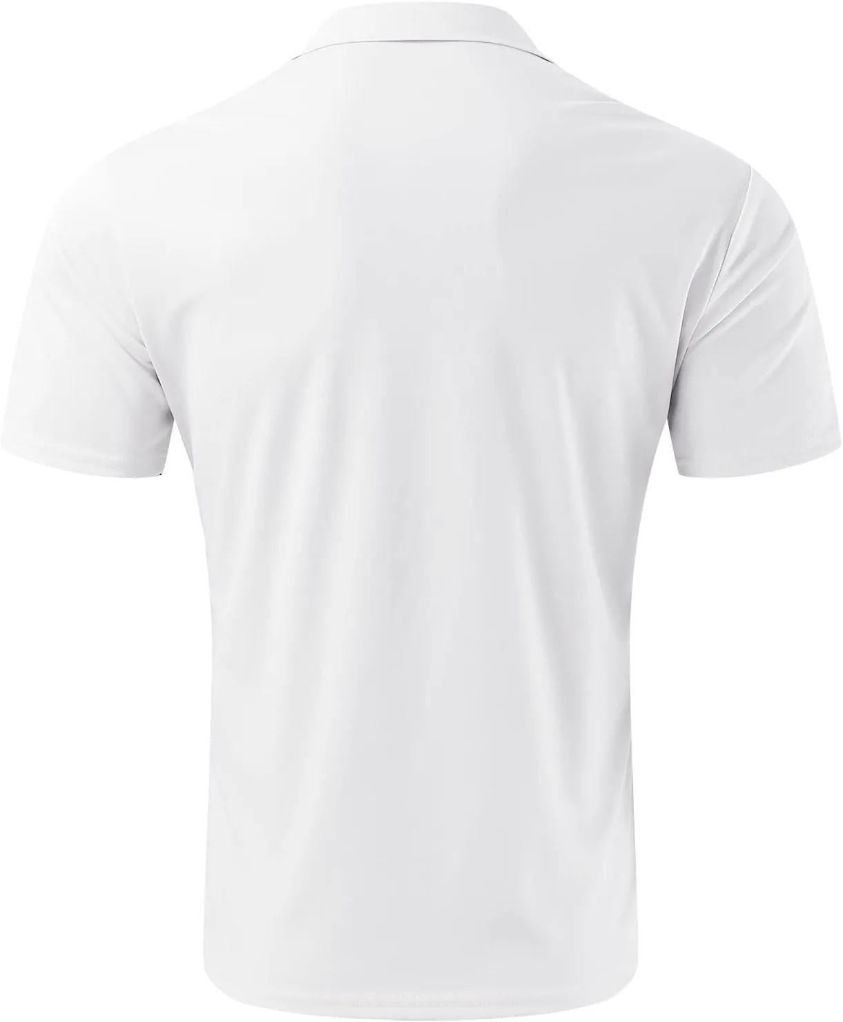 Polo Tshirts for Men Short Sleeve Lapel Collared Cable Knitted Shirts Casual Quarter Zipper Slim Fit Tees Golf Shirts