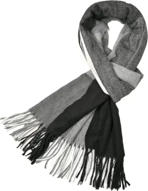 Shanlin Large Size Unisex Imitation Cashmere Winter Scarves for Men and Women