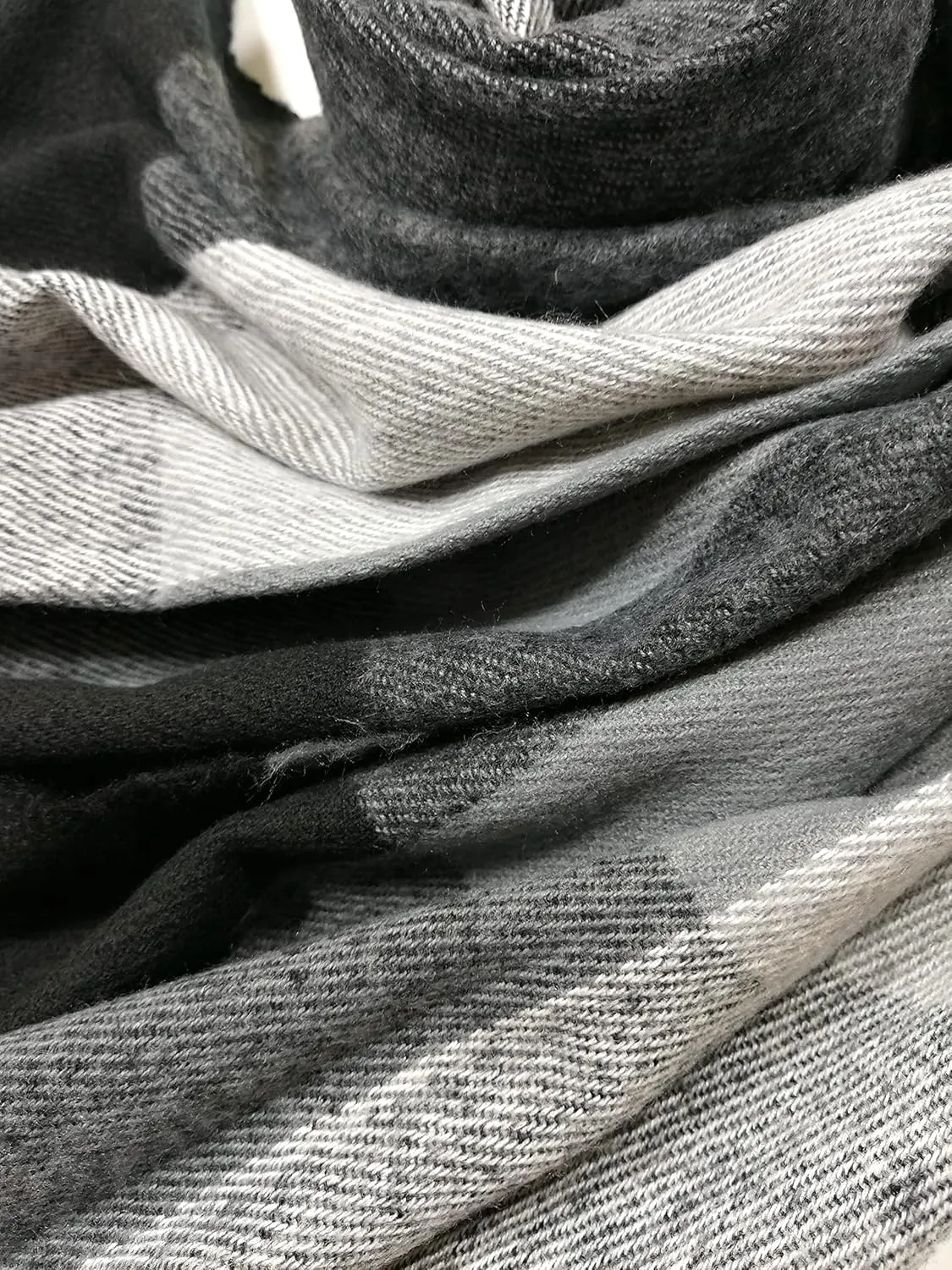 Shanlin Large Size Unisex Imitation Cashmere Winter Scarves for Men and Women