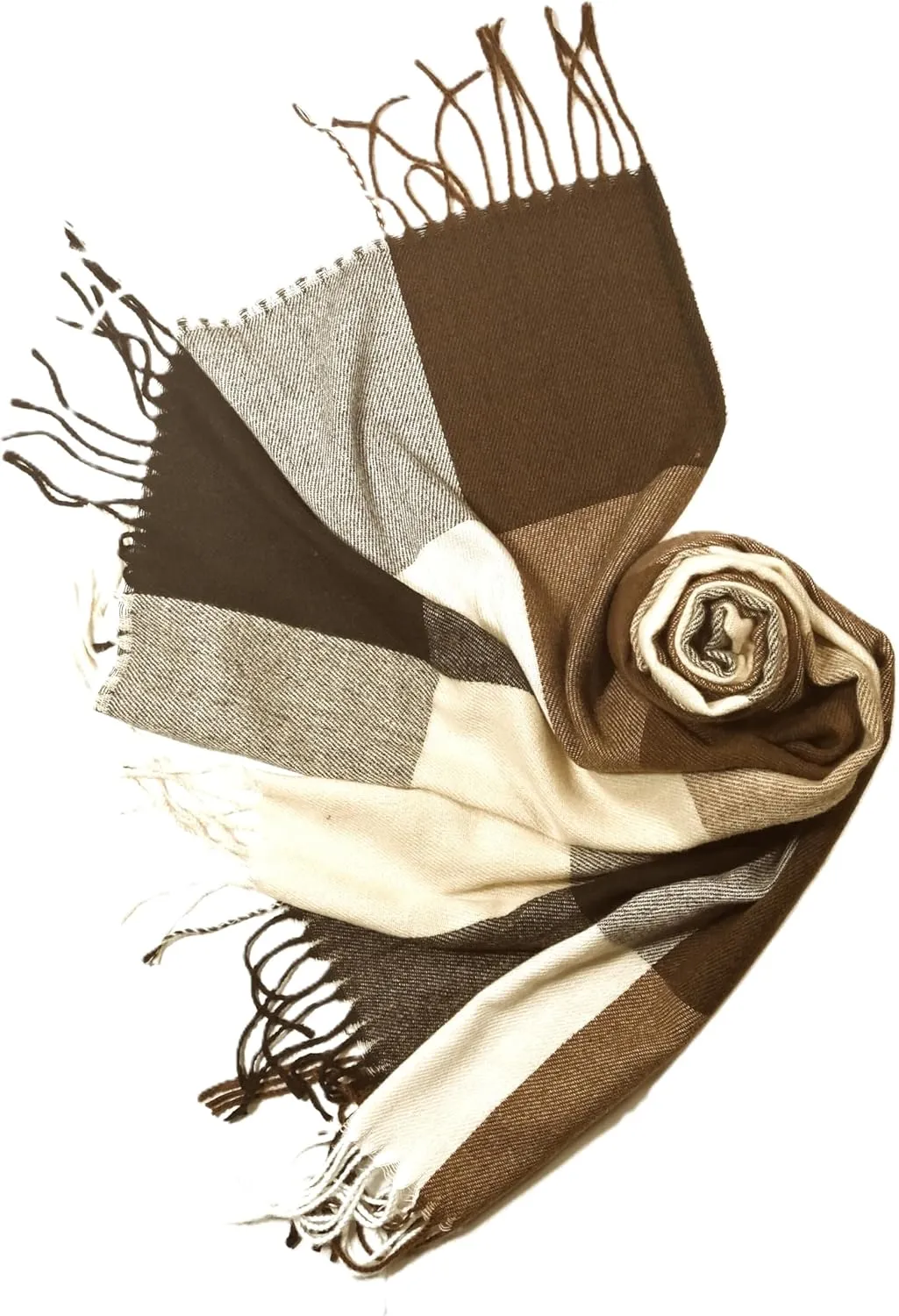 Shanlin Large Size Unisex Imitation Cashmere Winter Scarves for Men and Women