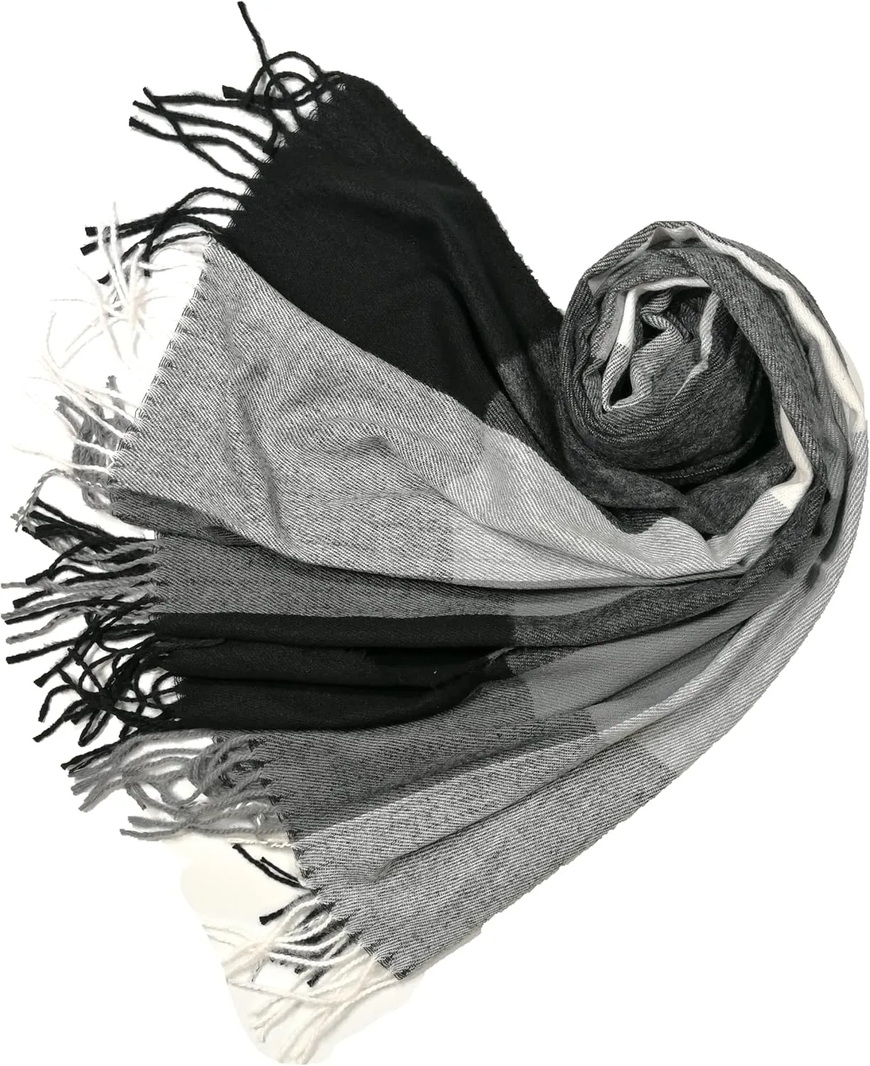 Shanlin Large Size Unisex Imitation Cashmere Winter Scarves for Men and Women