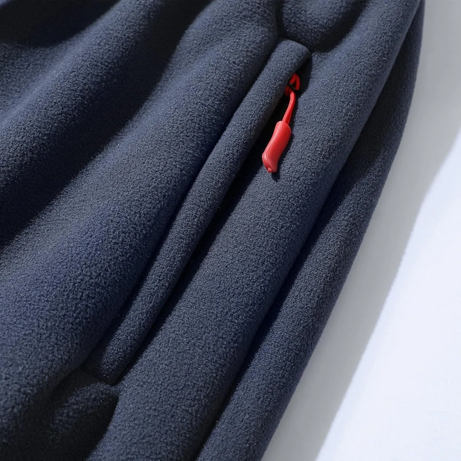 Sherpa Lined Sweatpants Men Heavyweight Drawstring Waist Fleece Lined Joggers Thick Athletic Winter Warm Track Pants