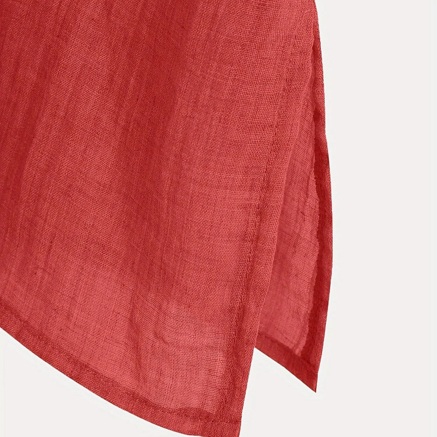 Summer Tunic Tops for Women Lightweight Comfy Tees Dragonfly Trendy Blouses Plus Size Linen 3/4 Length Sleeve Clothes