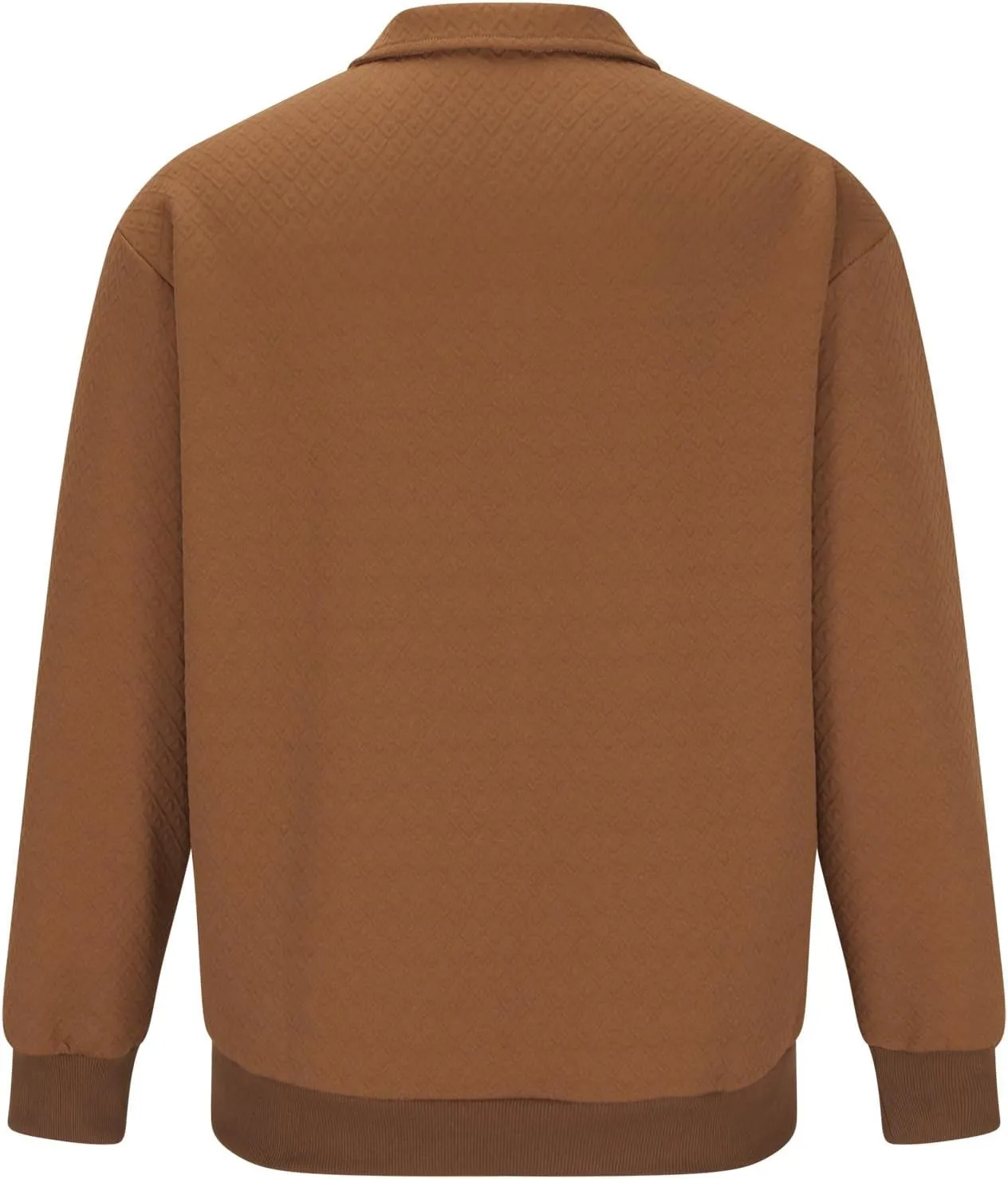 Sweatshirts for Men 2024 Fashion Long Sleeve Quarter Zip Causal Pullover Shirts Loose Comfy Lightweight Athletic Top