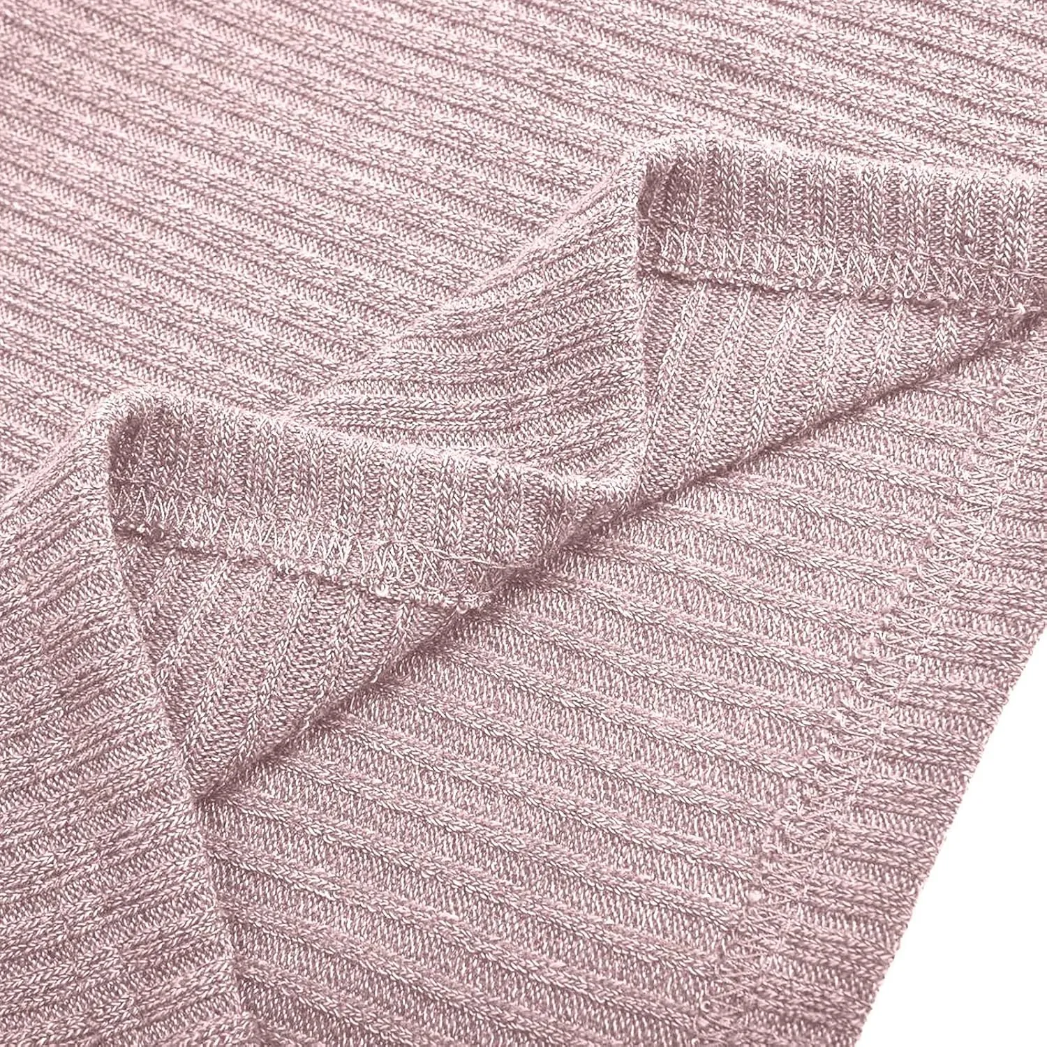 TANGNADE Turtleneck Sweater Women Plus Size Tunic Long Sleeve Cable Knit Sweaters Lightweight Chunky Pullover High Neck
