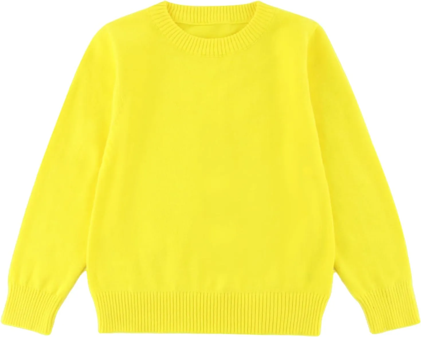 Toddler Boys Girls Crewneck Cable Knit Sweaters Kids Long Sleeve Chunky Pullover Tops 18 Months-8 Years
