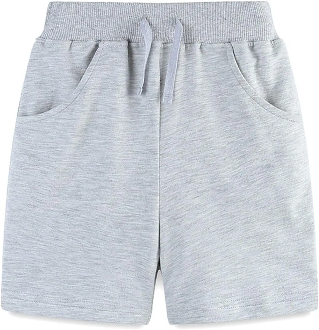 Toddler Boys Pull on Athletic Shorts Running Biker Shorts Kids Girls Slim Cotton Quick Dry Active Short Summer Joggers