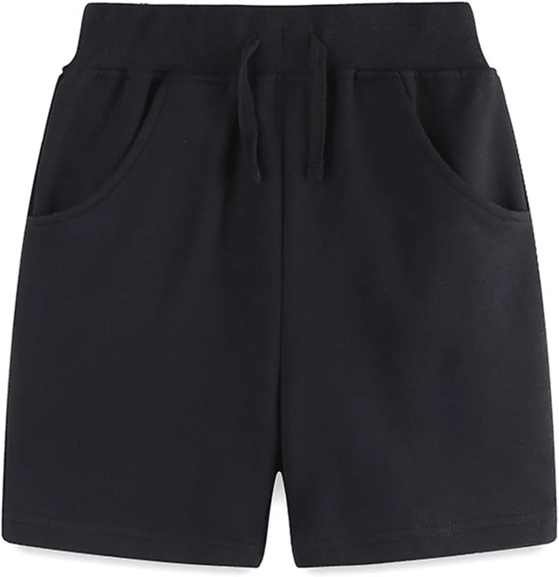 Toddler Boys Pull on Athletic Shorts Running Biker Shorts Kids Girls Slim Cotton Quick Dry Active Short Summer Joggers