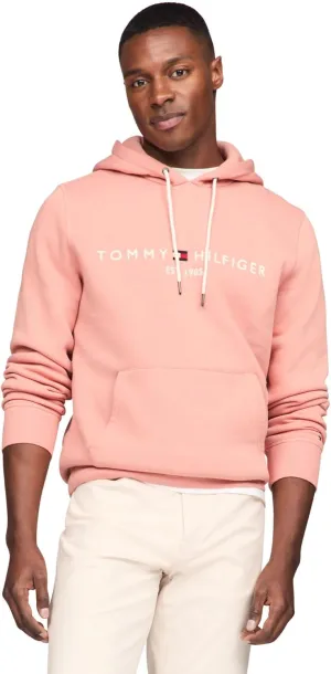 Tommy Hilfiger Men's Medium Weight Fleece Hoodie Sweatshirt with Embroidered Logo, Also Available in Big & Tall