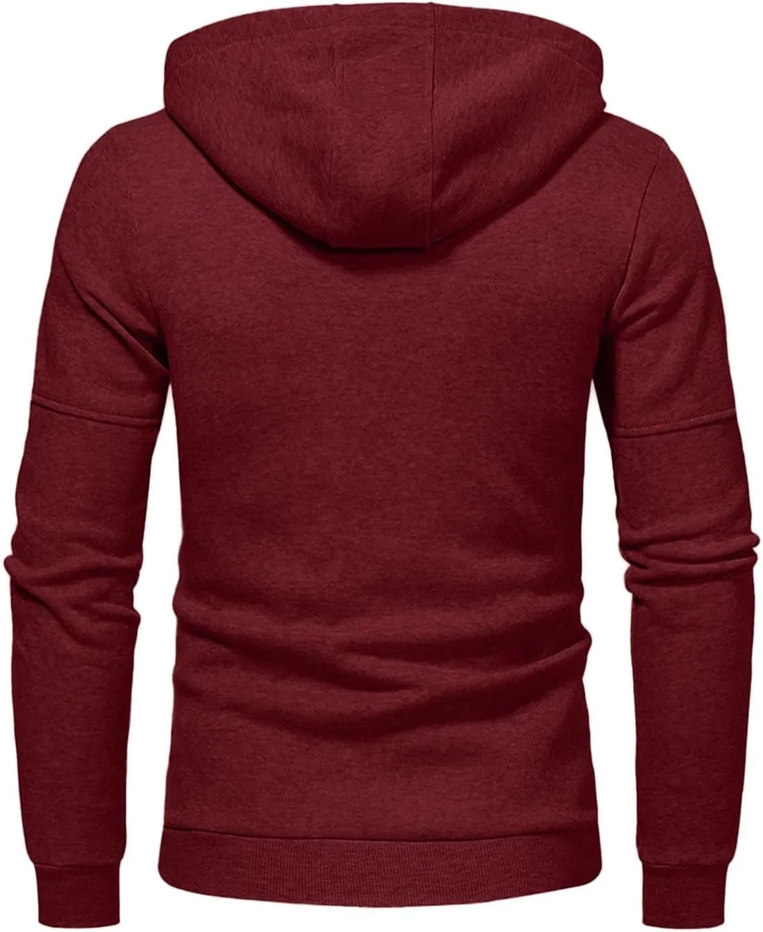 TUQIDEWU Mens Hoodies Zip Up Slim Fit, Hoodies for Men Big and Tall Zipper Fleece Sweatshirts Long Sleeve Sweatshirts Coats