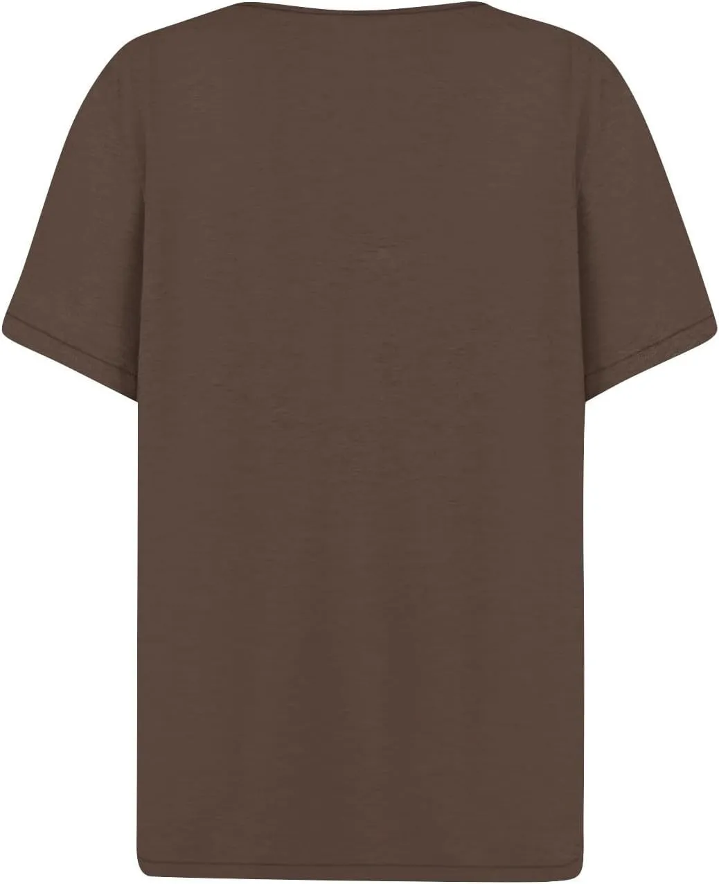 Womens Henley Tops Short Sleeve T-Shirts Button V-Neck Pullover Dressy Casual Blouse Basic Solid Color Tunic Shirt