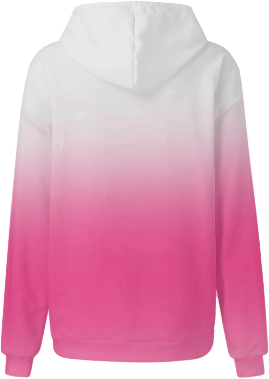 Womens Oversized Hoodies Tie Dye Gradient Hooded Sweatshirts Teen Girls Fall Long Sleeve Fleece Pullover Tops