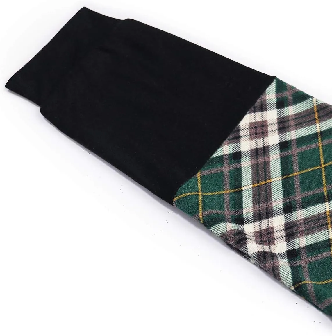 Womens Plaid Sweatshirt Long Sleeve Color Block Hoodies with Kangaroo Pocket