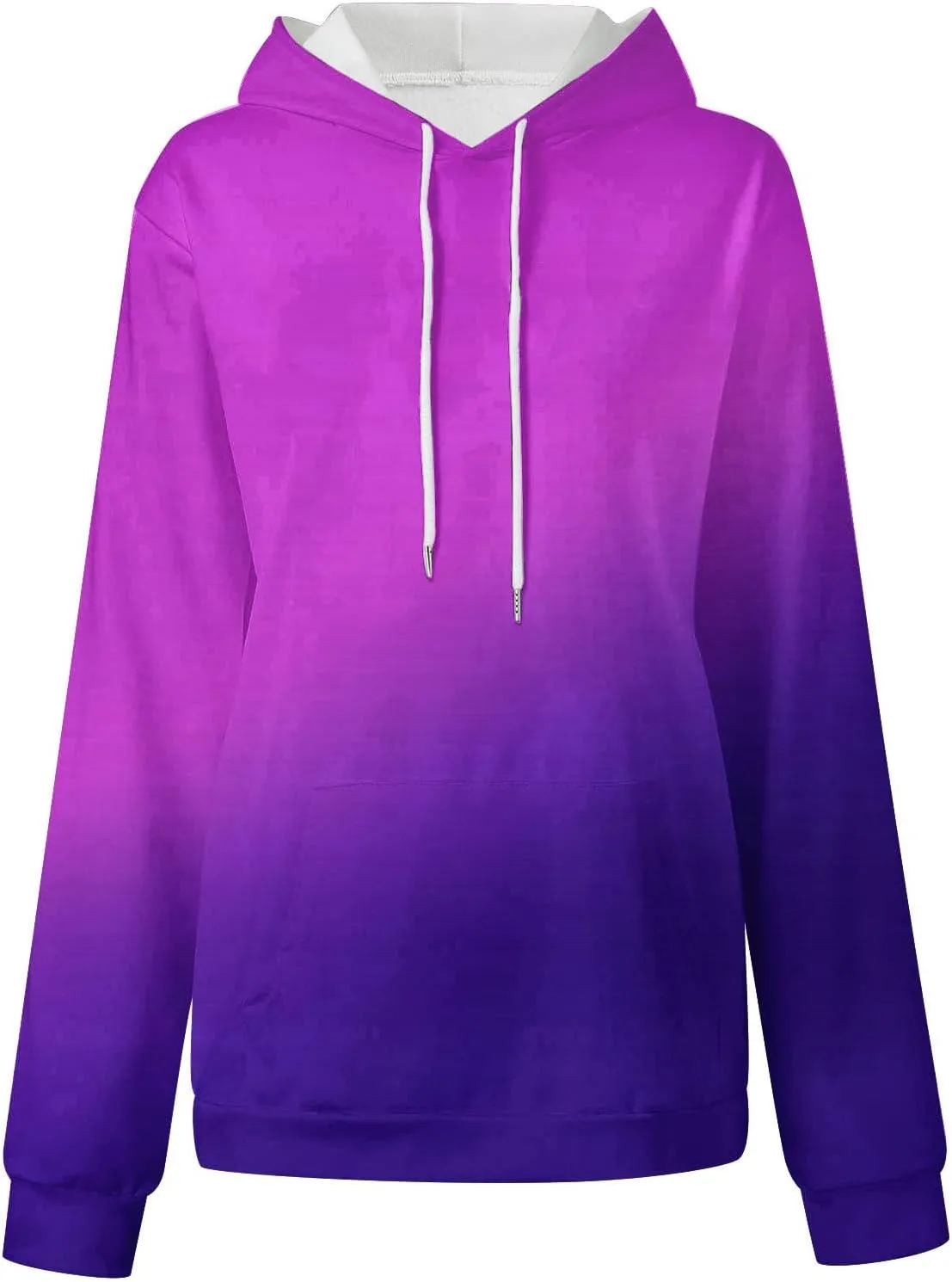 Womens Sweatshirts Hoodies Crewneck Oversized Pullover Sweaters Tie Dye Comfy Fall Outfits 2023 Y2k Clothes