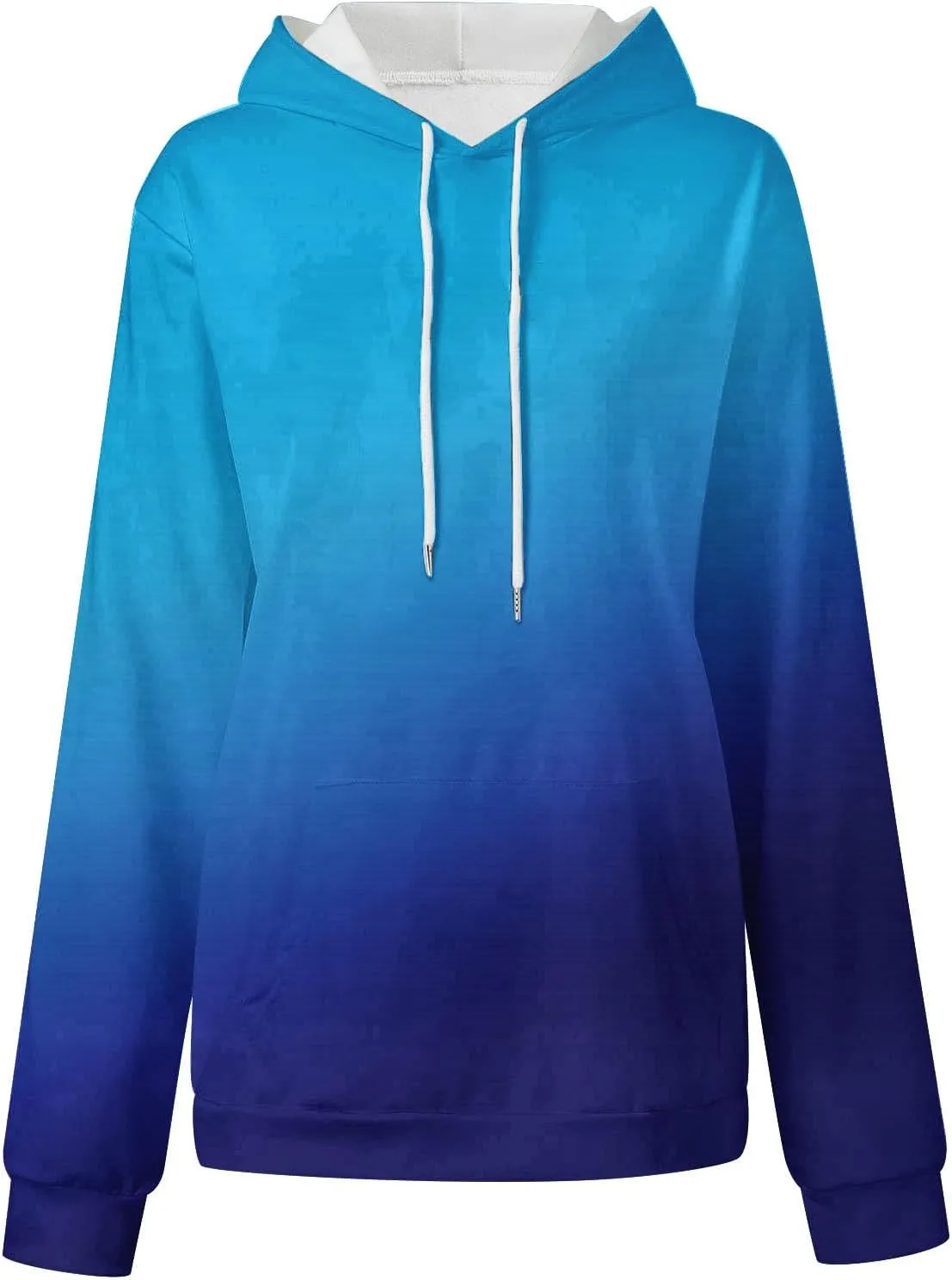 Womens Sweatshirts Hoodies Crewneck Oversized Pullover Sweaters Tie Dye Comfy Fall Outfits 2023 Y2k Clothes