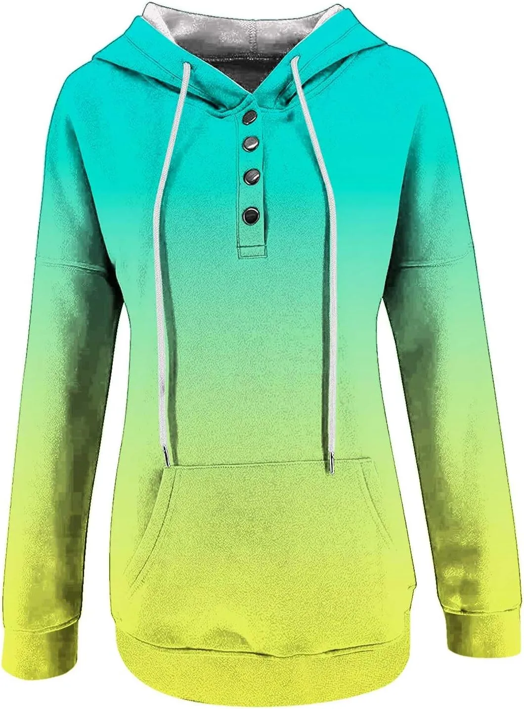 Womens Tie Dye Sweatshirts Drawstring Lightweight 2023 Fall Shirts Trendy Pullover Hoodies with Kangaroo Pockets