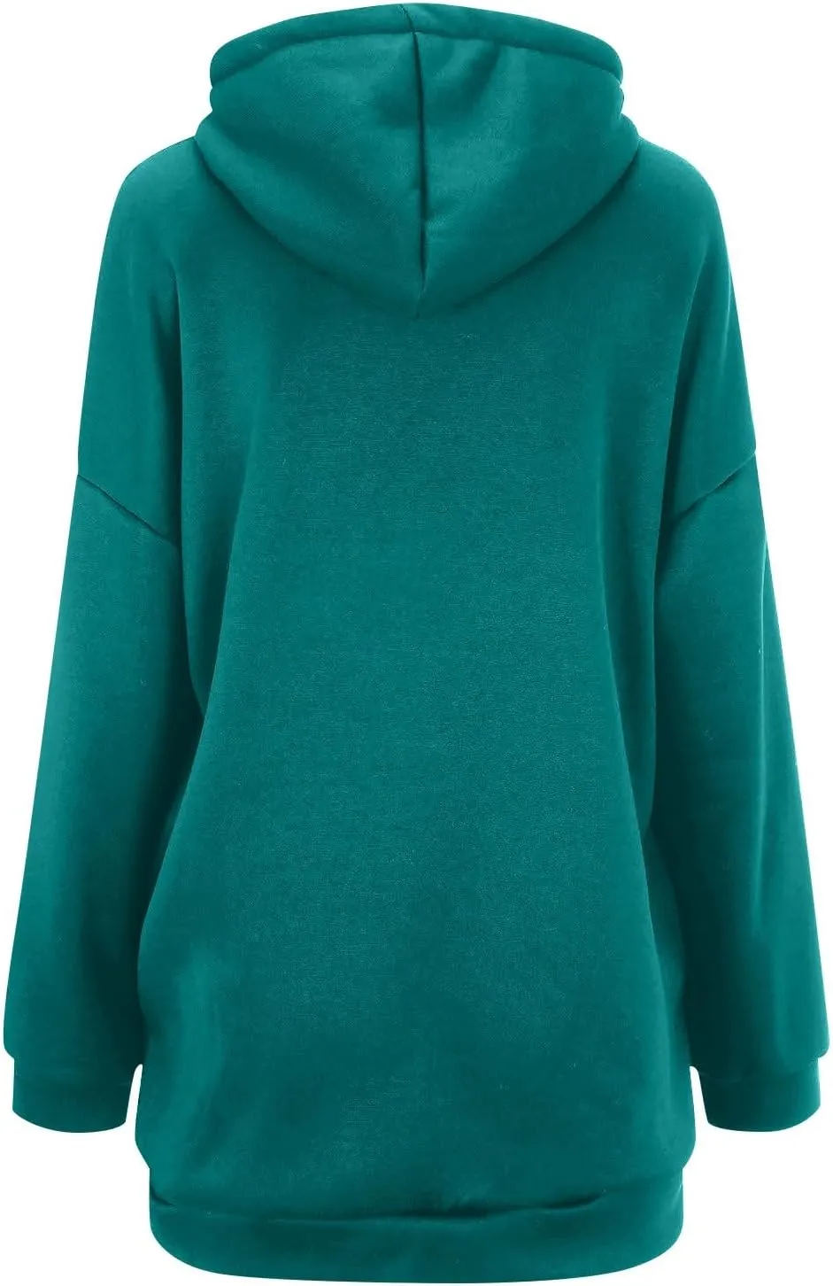 Zip Up Hoodie Women Fashion Tunic Hoodies Winter Fleece Pullover Hoodies 2024 Fall Long Jackets with Pockets